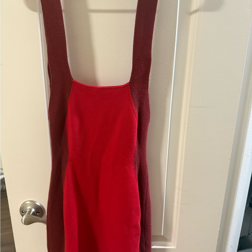 SOLID & STRIPED Red dress - Picture 5 of 5